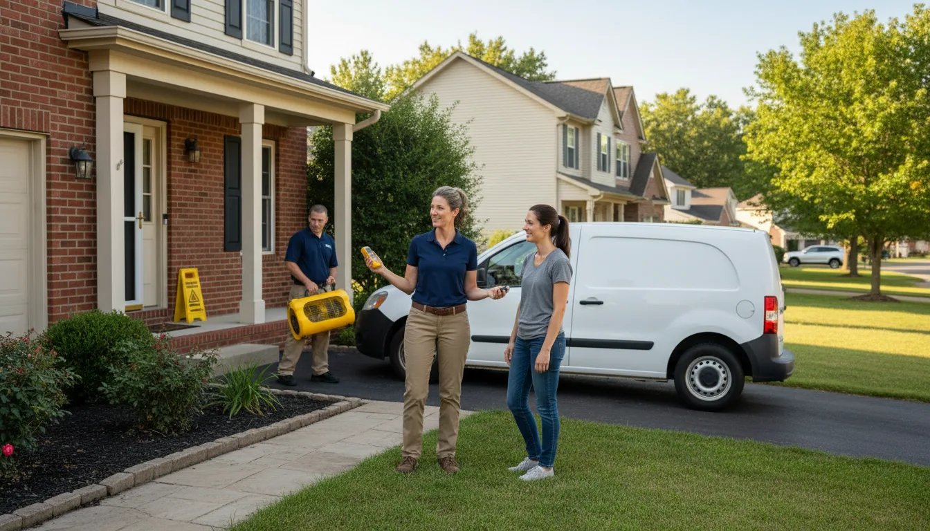 Water restoration image for Dehumidification And Cleanup Services in Readsboro, VT